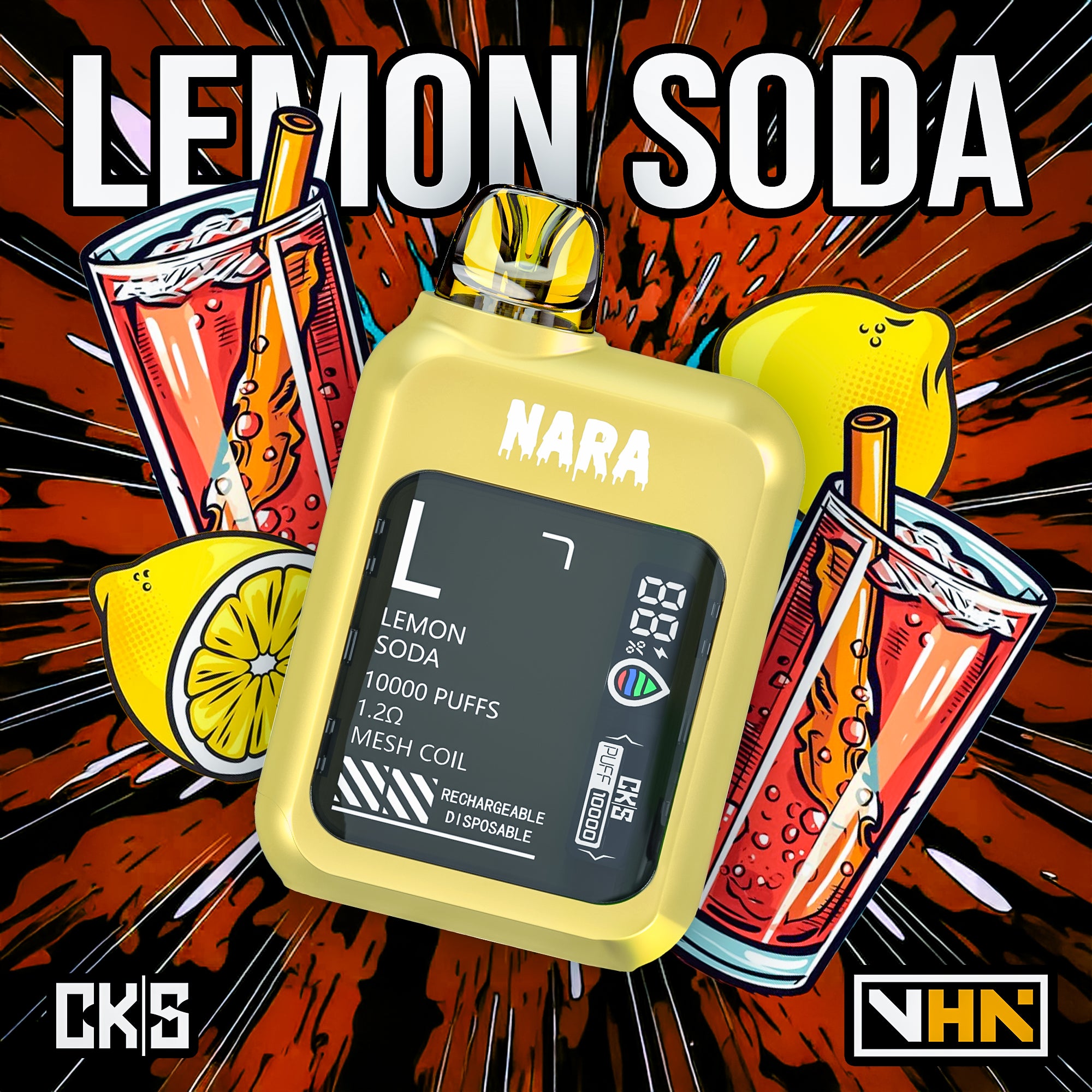 CKS NARA 10000 Puffs